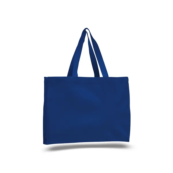 Canvas Tote 15" W x 12" H with 4" Gusset Bag - Canvas Tote 15" W x 12" H with 4" Gusset Bag - Image 10 of 12