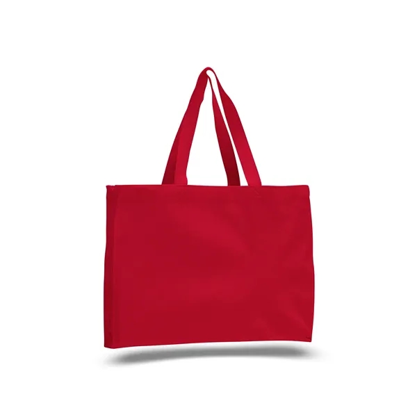 Canvas Tote 15" W x 12" H with 4" Gusset Bag - Canvas Tote 15" W x 12" H with 4" Gusset Bag - Image 9 of 12