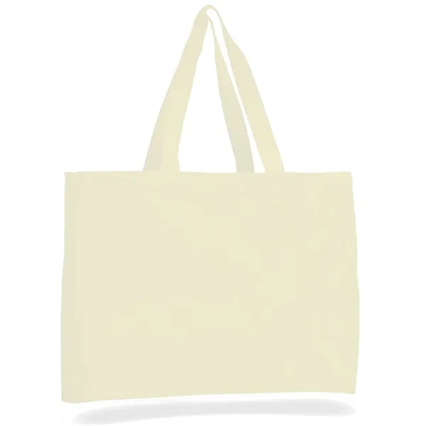 Canvas Tote 15" W x 12" H with 4" Gusset Bag - Canvas Tote 15" W x 12" H with 4" Gusset Bag - Image 11 of 12