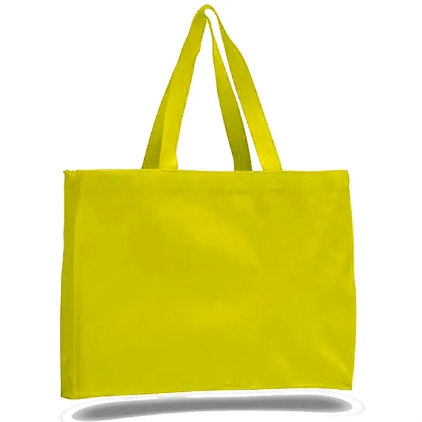 Canvas Tote 15" W x 12" H with 4" Gusset Bag - Canvas Tote 15" W x 12" H with 4" Gusset Bag - Image 12 of 12