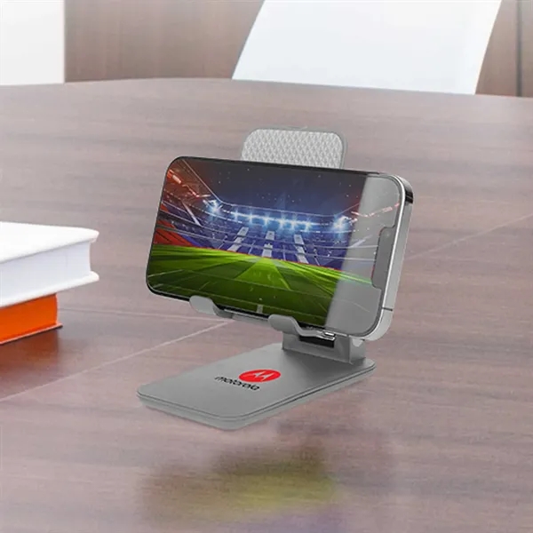 Folding Desktop Mobile Phone Tablet Stand - Folding Desktop Mobile Phone Tablet Stand - Image 12 of 14