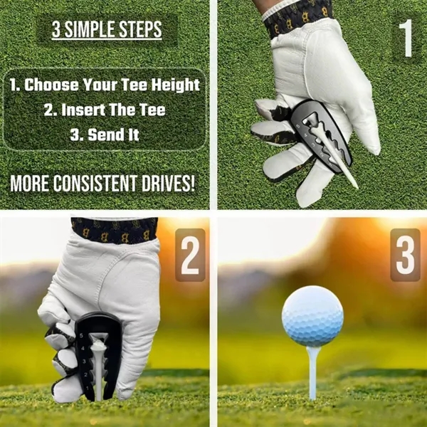 Adjustable Golf Tee Height Tool Golf Equipment Sporting Good - Adjustable Golf Tee Height Tool Golf Equipment Sporting Good - Image 4 of 5