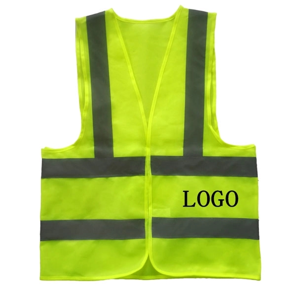 High Visibility Reflective Safety Vest - High Visibility Reflective Safety Vest - Image 0 of 3