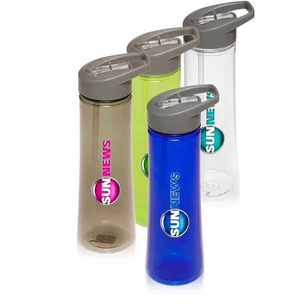 22 oz. Plastic Sports Water Bottle with Drink Spout - 22 oz. Plastic Sports Water Bottle with Drink Spout - Image 0 of 13