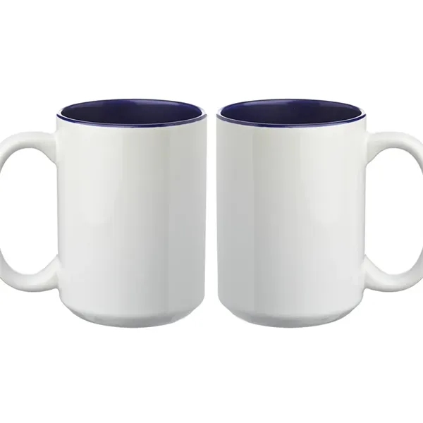 15 oz. Glossy Two-Tone Custom Photo Mug - 15 oz. Glossy Two-Tone Custom Photo Mug - Image 4 of 8