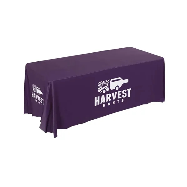 Sublimated PREMIUM Table Cloth 8' table, Drape style 4 side - Sublimated PREMIUM Table Cloth 8' table, Drape style 4 side - Image 1 of 1