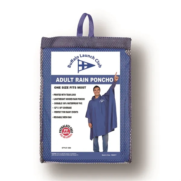 Lightweight Event Poncho - Lightweight Event Poncho - Image 12 of 12
