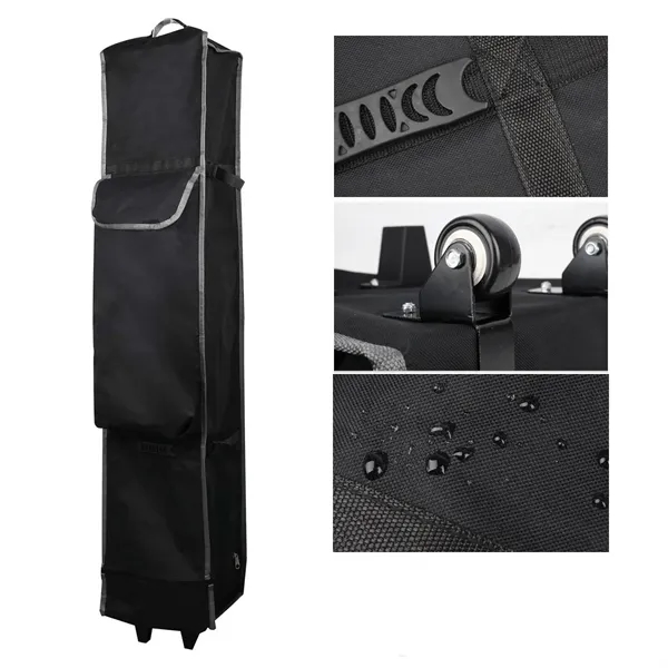 10' Heavy Duty  Canopy Tent w/ 6ft Table Cover (Full Color) - 10' Heavy Duty  Canopy Tent w/ 6ft Table Cover (Full Color) - Image 2 of 4