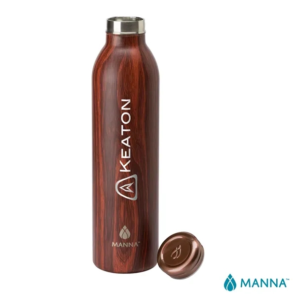Manna™ 20 oz. Retro Stainless Steel Water Bottle - Manna™ 20 oz. Retro Stainless Steel Water Bottle - Image 13 of 15