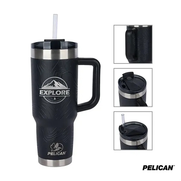 Pelican Porter™ 40 oz. Topographical Recycled Double Wall... - Pelican Porter™ 40 oz. Topographical Recycled Double Wall... - Image 0 of 19