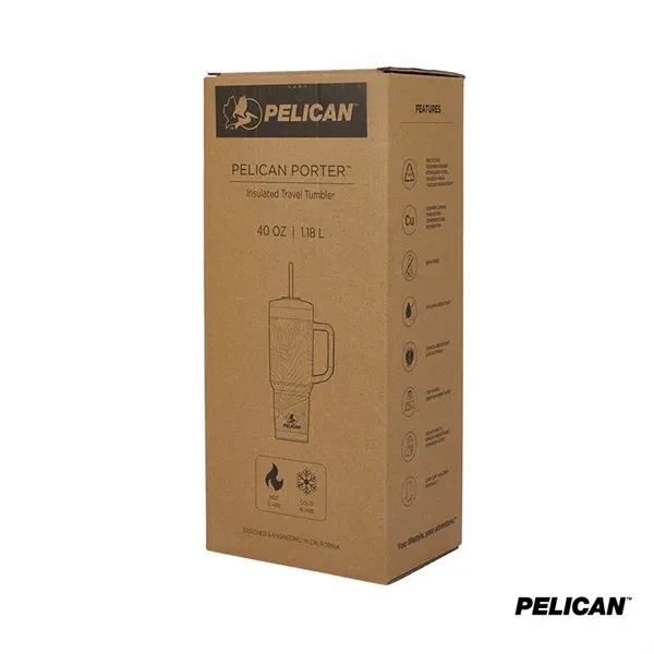 Pelican Porter™ 40 oz. Topographical Recycled Double Wall... - Pelican Porter™ 40 oz. Topographical Recycled Double Wall... - Image 9 of 19