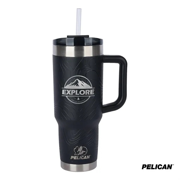 Pelican Porter™ 40 oz. Topographical Recycled Double Wall... - Pelican Porter™ 40 oz. Topographical Recycled Double Wall... - Image 11 of 19