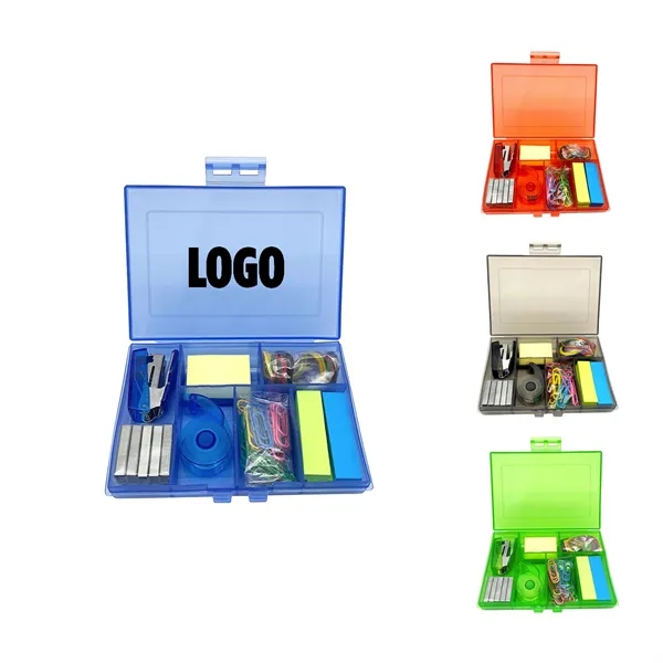 Portable 7-Piece Stationery Business Office Supply Kit - Portable 7-Piece Stationery Business Office Supply Kit - Image 0 of 1
