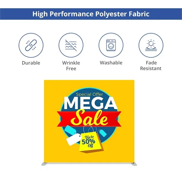 Pillow Case Backdrop - Straight (10Ft x 8Ft) - Pillow Case Backdrop - Straight (10Ft x 8Ft) - Image 1 of 5