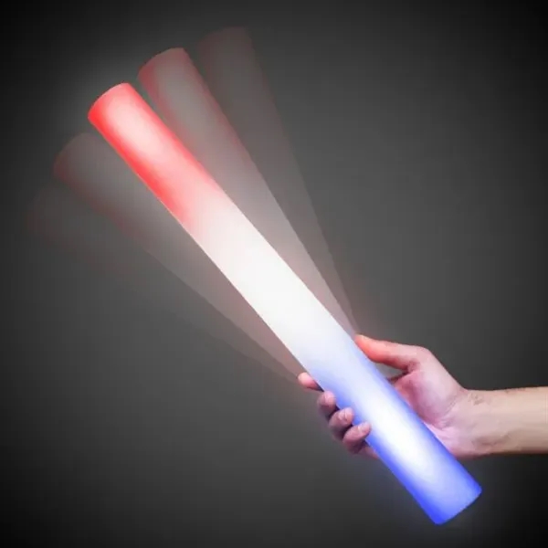 Red/White/Blue LED 16 Inch Lumiton Batons - Red/White/Blue LED 16 Inch Lumiton Batons - Image 1 of 4