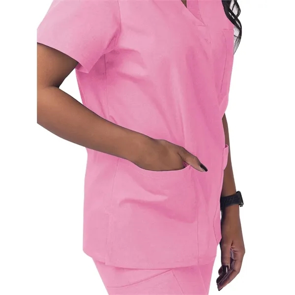 Adar - Sivvan - Unisex V-Neck 3 Pocket Top - Adar - Sivvan - Unisex V-Neck 3 Pocket Top - Image 42 of 44