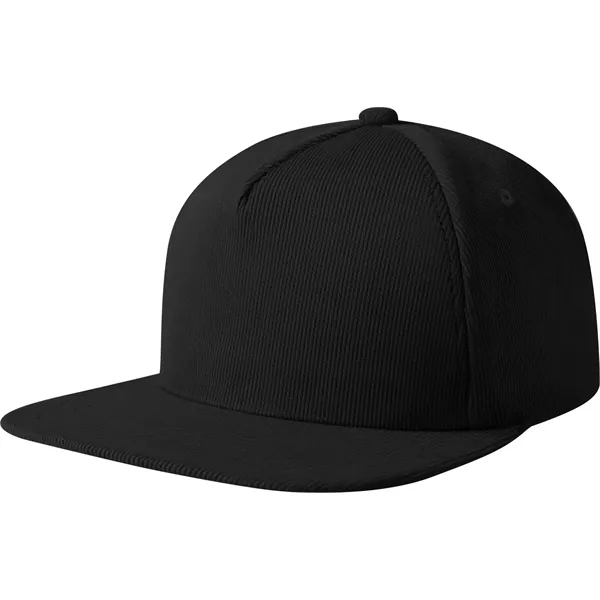 Premium Corduroy Cotton 5 Panel Cap - Premium Corduroy Cotton 5 Panel Cap - Image 1 of 6