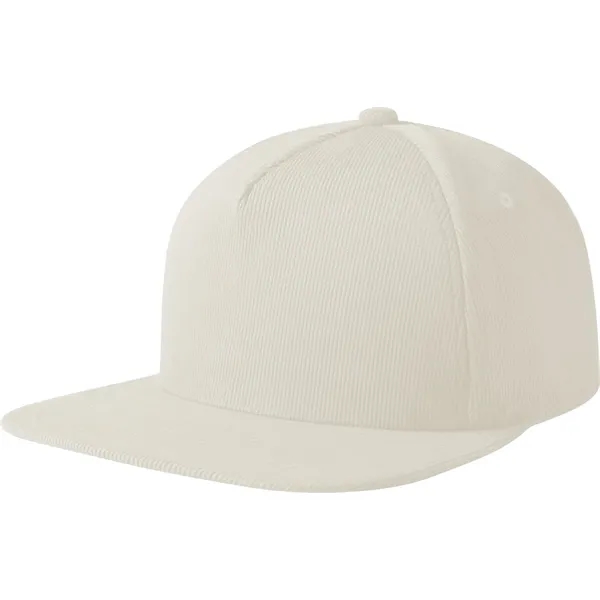 Premium Corduroy Cotton 5 Panel Cap - Premium Corduroy Cotton 5 Panel Cap - Image 3 of 6