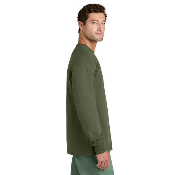 Port & Co Long Sleeve Core Cotton Tee. - Port & Co Long Sleeve Core Cotton Tee. - Image 122 of 164