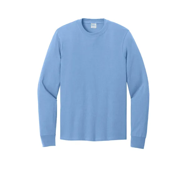 Port & Co Long Sleeve Core Cotton Tee. - Port & Co Long Sleeve Core Cotton Tee. - Image 128 of 164