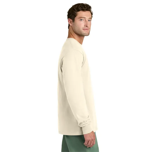 Port & Co Long Sleeve Core Cotton Tee. - Port & Co Long Sleeve Core Cotton Tee. - Image 132 of 164