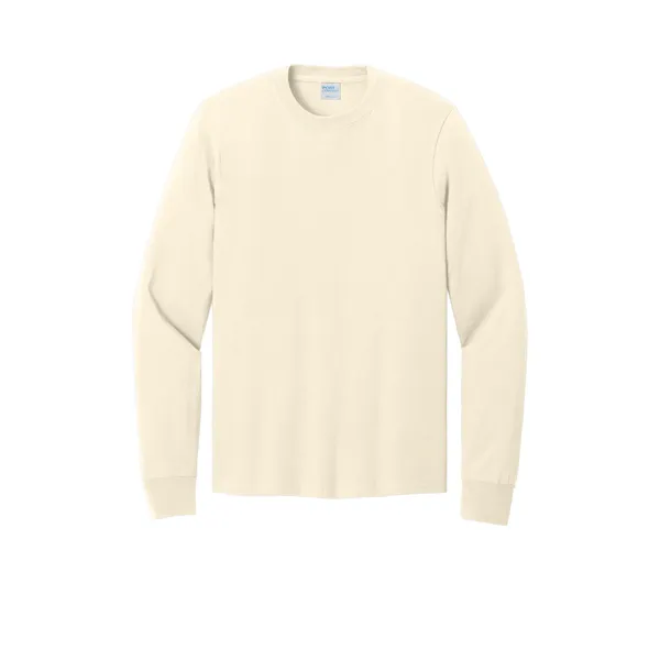 Port & Co Long Sleeve Core Cotton Tee. - Port & Co Long Sleeve Core Cotton Tee. - Image 133 of 164