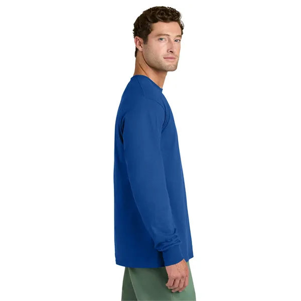 Port & Co Long Sleeve Core Cotton Tee. - Port & Co Long Sleeve Core Cotton Tee. - Image 137 of 164