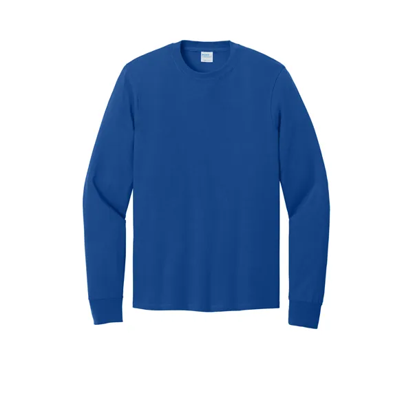 Port & Co Long Sleeve Core Cotton Tee. - Port & Co Long Sleeve Core Cotton Tee. - Image 138 of 164