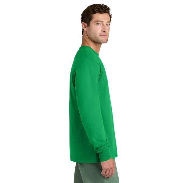 Port & Co Long Sleeve Core Cotton Tee. - Port & Co Long Sleeve Core Cotton Tee. - Image 142 of 164