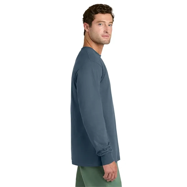 Port & Co Long Sleeve Core Cotton Tee. - Port & Co Long Sleeve Core Cotton Tee. - Image 147 of 164
