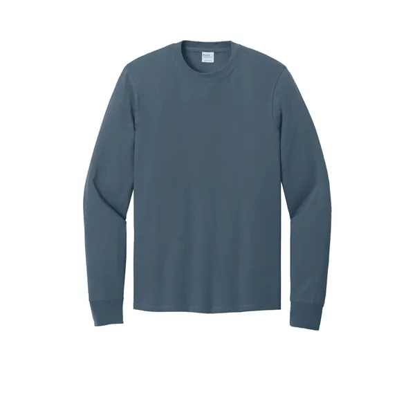 Port & Co Long Sleeve Core Cotton Tee. - Port & Co Long Sleeve Core Cotton Tee. - Image 148 of 164