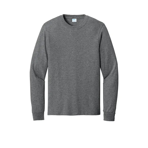 Port & Co Long Sleeve Core Cotton Tee. - Port & Co Long Sleeve Core Cotton Tee. - Image 153 of 164