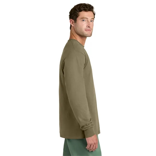 Port & Co Long Sleeve Core Cotton Tee. - Port & Co Long Sleeve Core Cotton Tee. - Image 157 of 164