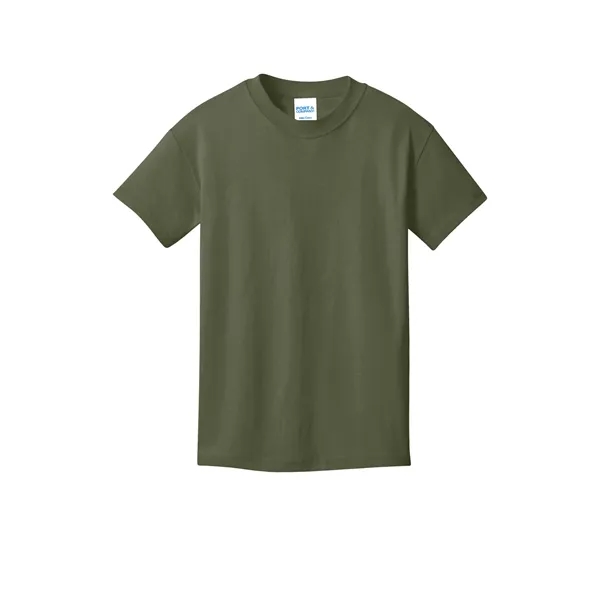 Port & Co Youth Core Cotton Tee. - Port & Co Youth Core Cotton Tee. - Image 203 of 284