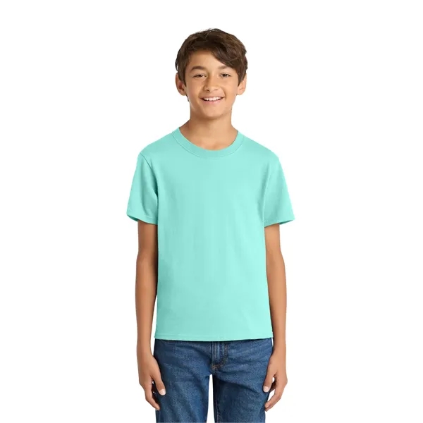Port & Co Youth Core Cotton Tee. - Port & Co Youth Core Cotton Tee. - Image 210 of 284