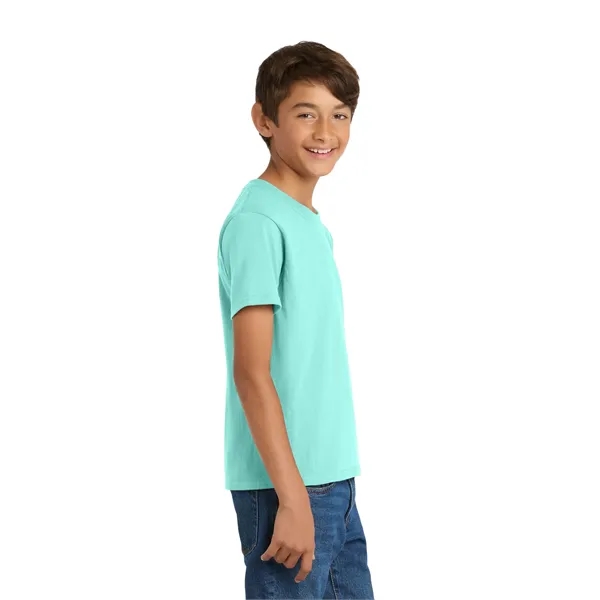 Port & Co Youth Core Cotton Tee. - Port & Co Youth Core Cotton Tee. - Image 212 of 284