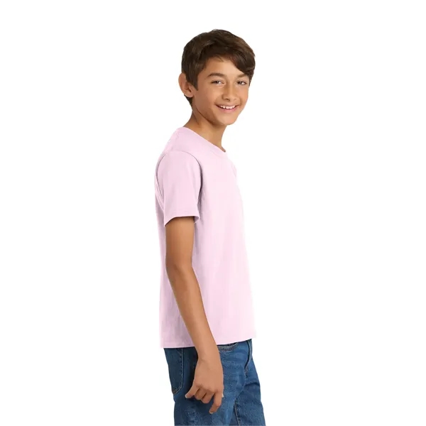 Port & Co Youth Core Cotton Tee. - Port & Co Youth Core Cotton Tee. - Image 222 of 284