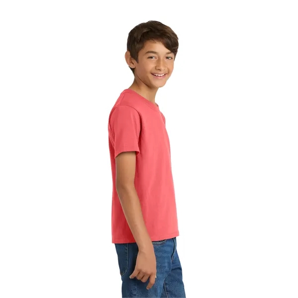 Port & Co Youth Core Cotton Tee. - Port & Co Youth Core Cotton Tee. - Image 252 of 284