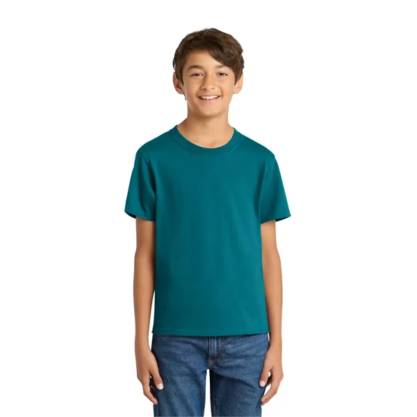 Port & Co Youth Core Cotton Tee. - Port & Co Youth Core Cotton Tee. - Image 260 of 284