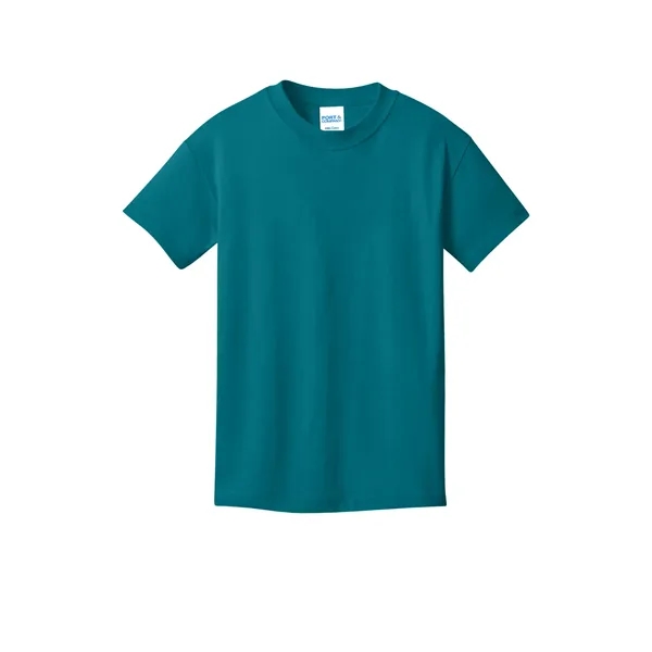 Port & Co Youth Core Cotton Tee. - Port & Co Youth Core Cotton Tee. - Image 263 of 284