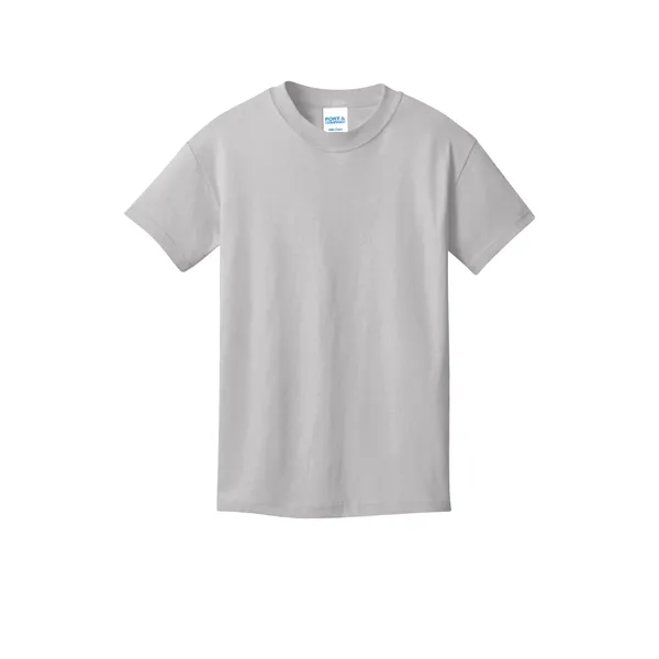 Port & Co Youth Core Cotton Tee. - Port & Co Youth Core Cotton Tee. - Image 273 of 284