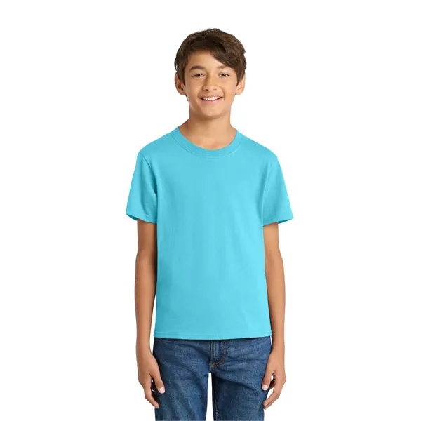 Port & Co Youth Core Cotton Tee. - Port & Co Youth Core Cotton Tee. - Image 275 of 284