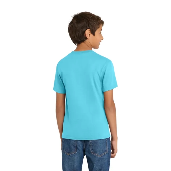 Port & Co Youth Core Cotton Tee. - Port & Co Youth Core Cotton Tee. - Image 276 of 284