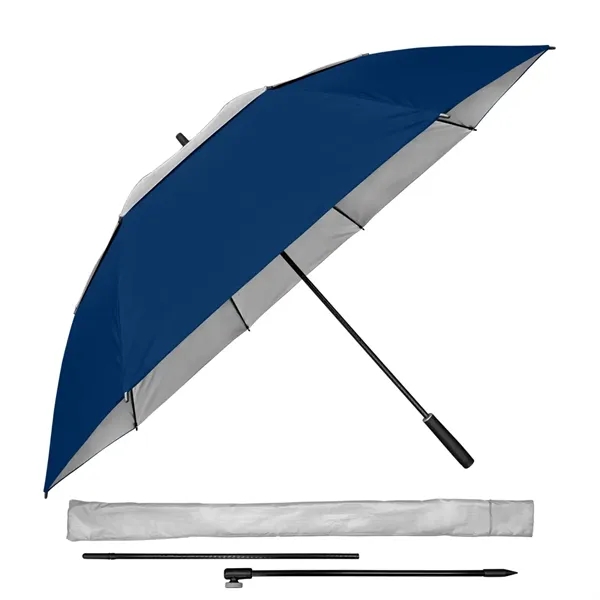 The Vented UV Eclipse Golf/Beach Umbrella - UPF50 Protection