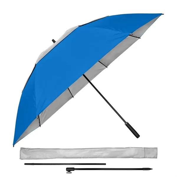 The Vented UV Eclipse Golf/Beach Umbrella - UPF50 Protection