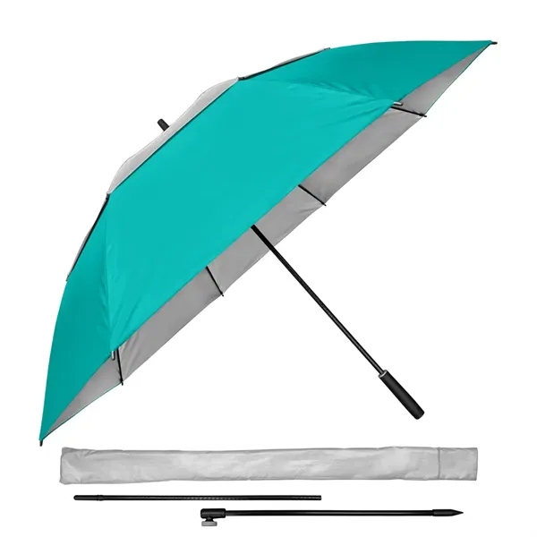 The Vented UV Eclipse Golf/Beach Umbrella - UPF50 Protection