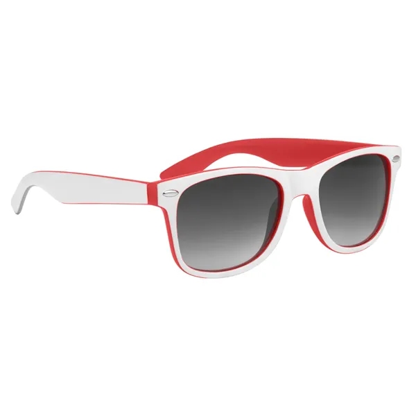 Two-Tone Malibu Sunglasses - Two-Tone Malibu Sunglasses - Image 28 of 36
