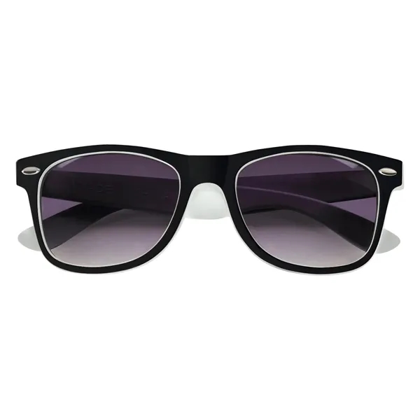Two-Tone Malibu Sunglasses - Two-Tone Malibu Sunglasses - Image 33 of 36