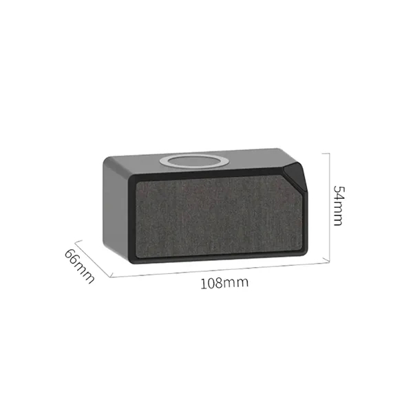 Desktop Bluetooth Speaker with Builtin Wireless Charging Pad - Desktop Bluetooth Speaker with Builtin Wireless Charging Pad - Image 1 of 4