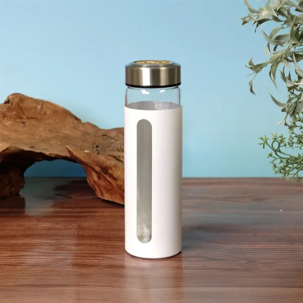 Rideau 600 Ml. (20 Fl.Oz.) Glass Bottle With Aluminum Sleeve - Rideau 600 Ml. (20 Fl.Oz.) Glass Bottle With Aluminum Sleeve - Image 6 of 9